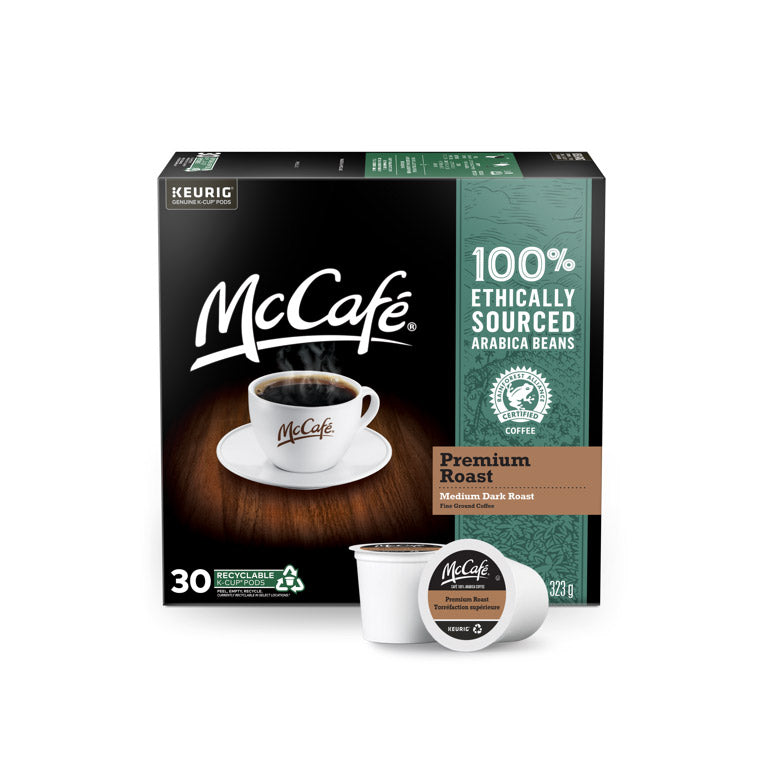 McCaf Purpod Premium Roast K Cup Recyclable Pods Box of 30