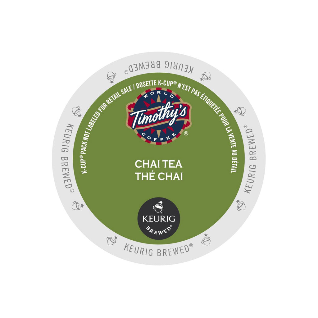 timothy's chai latte k cups