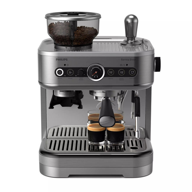 Philips Barista Brew Semi Automatic Espresso Machine PSA3218/01 (Silver)