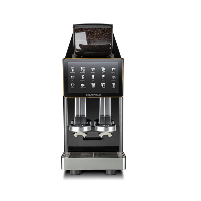 Eversys Shotmaster 2 Group Head Coffee Compact Super Traditional Espresso Machine c/ST (Charcoal)