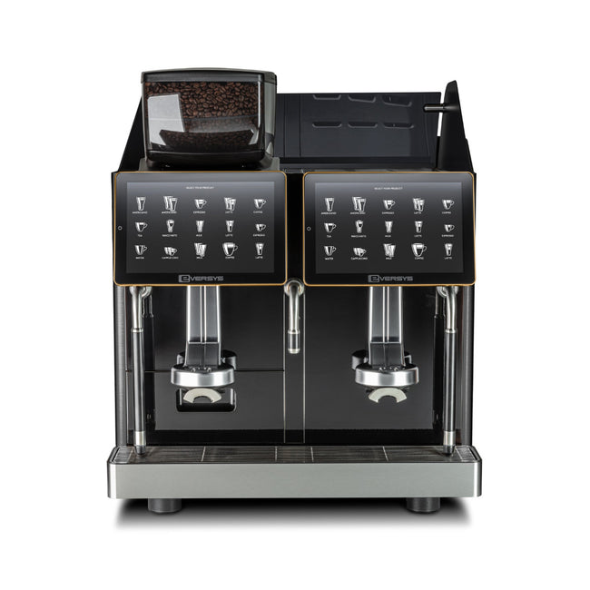 Eversys Enigma 2 Group Head Steam Wand Super Traditional Espresso Machine E'4s/ST (Charcoal)