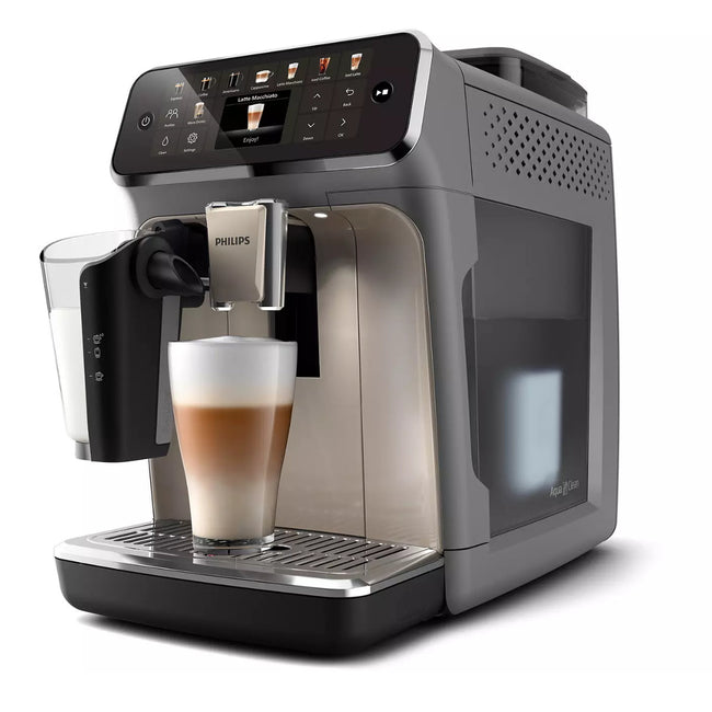 Philips 5500 LatteGo Super Automatic Espresso, Cappuccino, & Latte Machine with SilentBrew EP5544/90