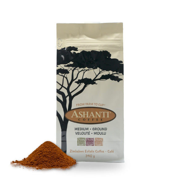 Ashanti Artisan Coffee African Medium Roast Ground Coffee 6 pk Bulk Value Pack