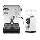 Lelit Anna 2 PL41TEM Espresso Machine with PID and Eureka Mignon Specialita (White) Grinder Bundle