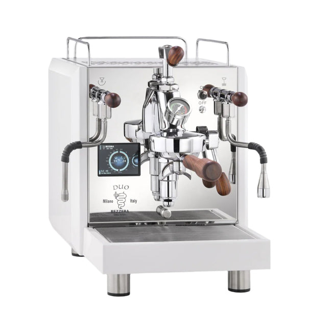 Bezzera DUO MN Dual Boiler Espresso Machine w/ Flow Control (White)