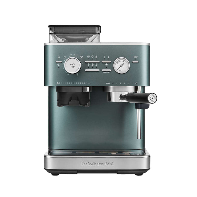 KitchenAid Semi Automatic Espresso Machine with Burr Grinder KES6551JP (Juniper)