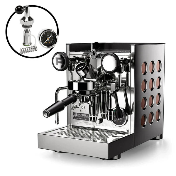 Rocket Appartamento TCA Espresso Machine with Flow Control RE502A3C12 (Copper)