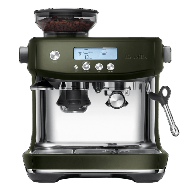 Breville The Barista Pro Espresso Machine BES878 / BES878OLT (Olive Tapenade)