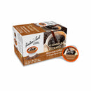 Case of Boston's Best Colombian Blend Single-Serve Coffee Pods, containing 72 Keurig K-Cup Pods. Beside the case, one single-serve pod is displayed. The case features an image of a coffee cup filled with rich medium roast Colombian coffee.