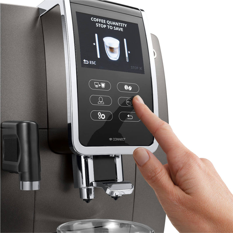  De'Longhi ECAM35075SI Dinamica with LatteCrema System and LCD  Display, Silver : Everything Else