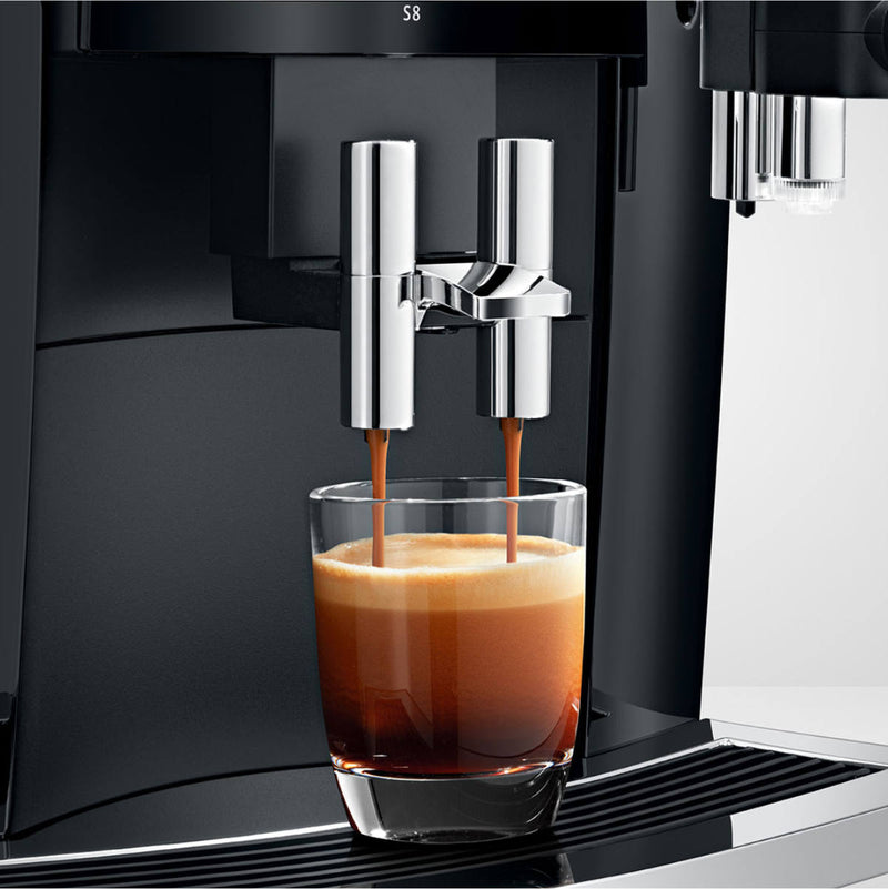 Jura S8 Super Card Black) 15358 Solutions Machine Automatic & Coffee – Free Espresso Home Coffee (Piano $150 Gift with