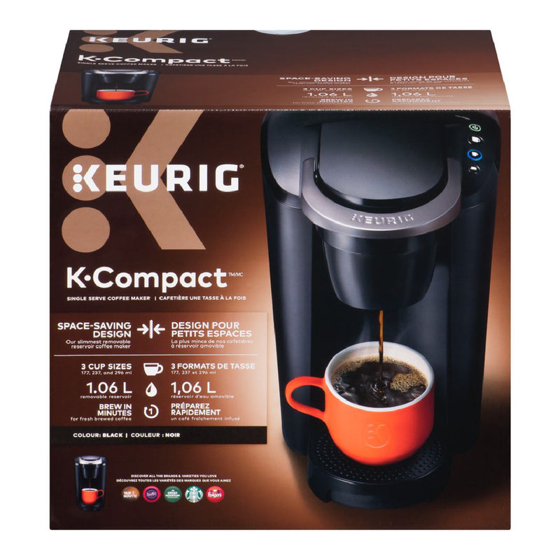 Keurig RNAB0BV9HKMNT keurig k-compact single-serve k-cup pod coffee maker,  black