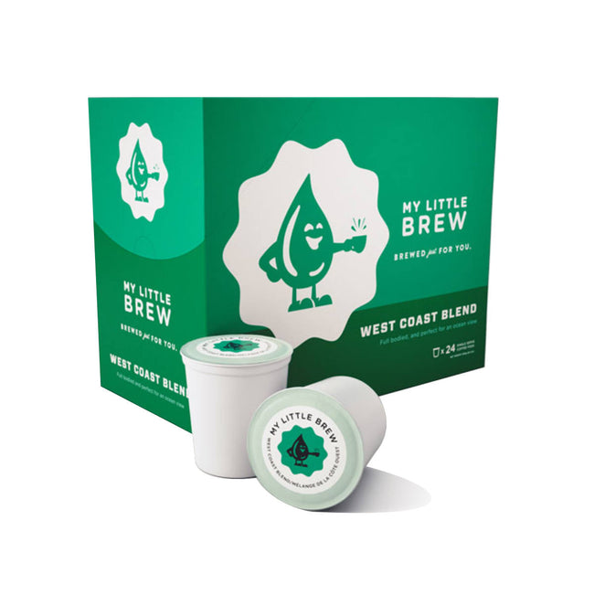 My Little Brew West Coast Single-Serve Coffee Pods (Box of 24)