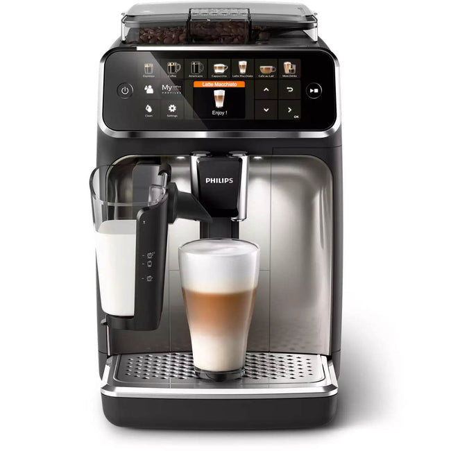 Philips 5400 LatteGo Super Automatic Espresso, Cappuccino, & Latte Machine EP5447/94